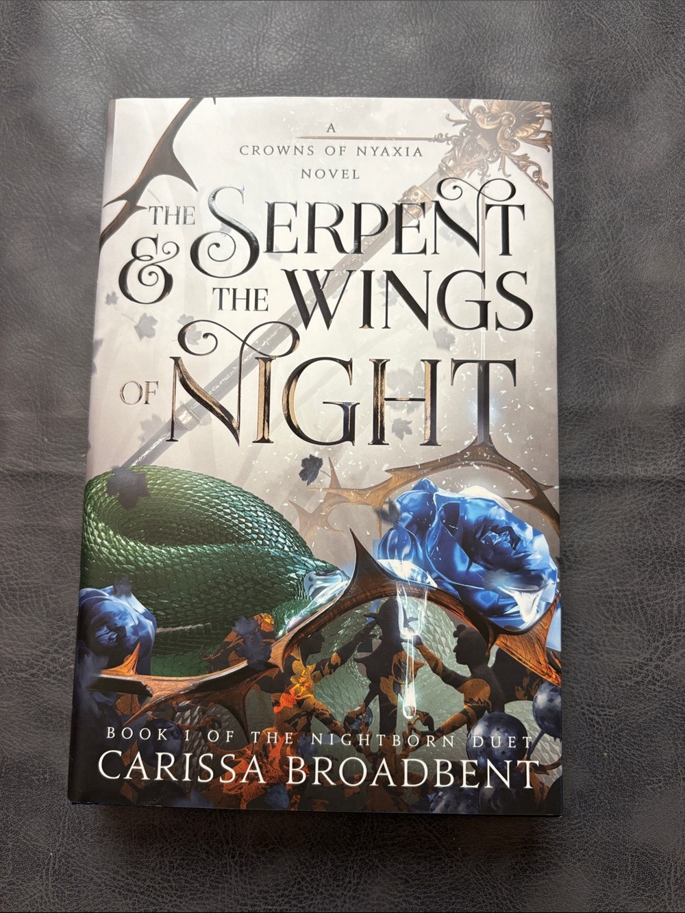 The Serpent & The Wings of Night by Carissa Broadbent - Hardcover Book
